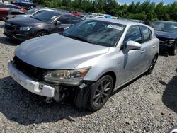 Salvage cars for sale at Memphis, TN auction: 2012 Lexus CT 200