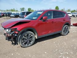 Salvage cars for sale from Copart Central Square, NY: 2022 Mazda CX-5 Premium