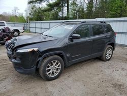 Salvage cars for sale from Copart Lyman, ME: 2016 Jeep Cherokee Sport