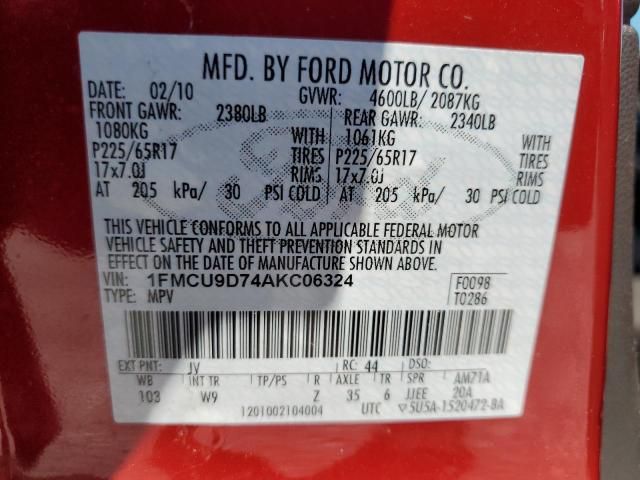 2010 Ford Escape XLT