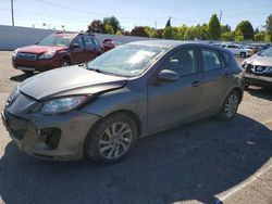 Mazda salvage cars for sale: 2012 Mazda 3 I