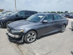 Salvage cars for sale from Copart Grand Prairie, TX: 2018 Honda Accord EX