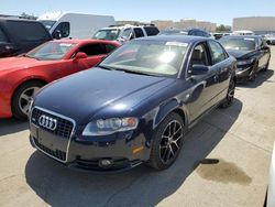 Salvage cars for sale at Martinez, CA auction: 2008 Audi A4 2.0T