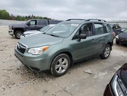 Salvage cars for sale at Franklin, WI auction: 2015 Subaru Forester 2.5I