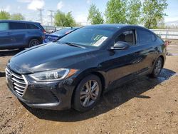 Salvage cars for sale from Copart Elgin, IL: 2017 Hyundai Elantra SE