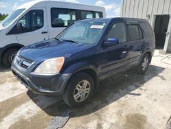 Salvage cars for sale from Copart Franklin, WI: 2002 Honda CR-V EX