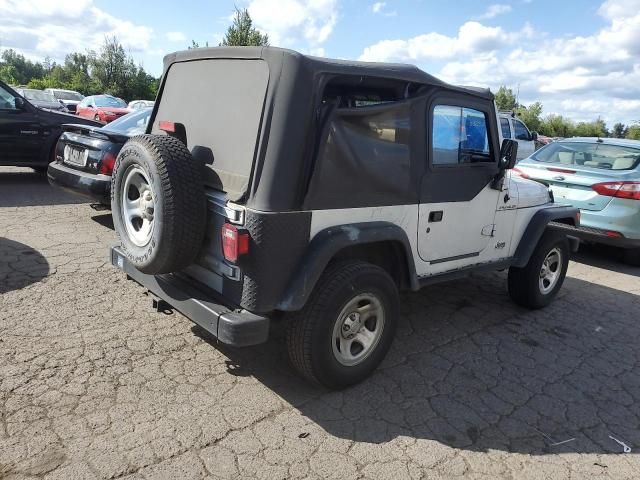 2002 Jeep Wrangler / TJ X