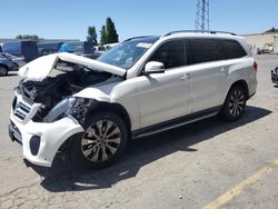 Salvage cars for sale at Hayward, CA auction: 2019 Mercedes-Benz GLS 450 4matic