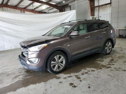 Salvage cars for sale at North Billerica, MA auction: 2014 Hyundai Santa FE GLS