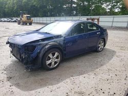 Salvage cars for sale at North Billerica, MA auction: 2012 Acura TSX Tech