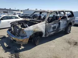 Salvage cars for sale at Vallejo, CA auction: 2001 Ford Excursion Limited