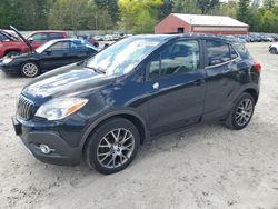 Salvage cars for sale at Mendon, MA auction: 2016 Buick Encore Sport Touring