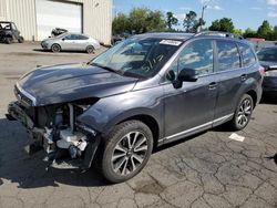 Salvage cars for sale from Copart Woodburn, OR: 2018 Subaru Forester 2.0XT Touring