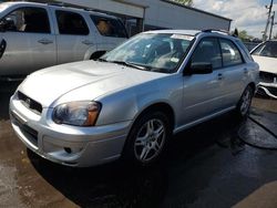 Salvage cars for sale at New Britain, CT auction: 2005 Subaru Impreza RS