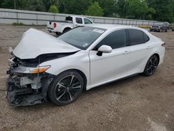 Salvage cars for sale at Greenwell Springs, LA auction: 2020 Toyota Camry XSE