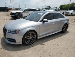 Salvage cars for sale at Oklahoma City, OK auction: 2015 Audi S3 Premium Plus