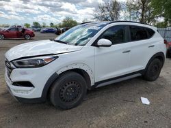 Salvage cars for sale from Copart London, ON: 2017 Hyundai Tucson Limited