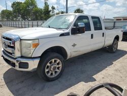 Salvage cars for sale from Copart Riverview, FL: 2015 Ford F350 Super Duty