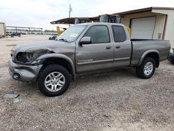 Salvage cars for sale at Temple, TX auction: 2003 Toyota Tundra Access Cab Limited
