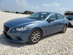Salvage cars for sale at New Braunfels, TX auction: 2017 Mazda 6 Sport