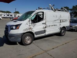 Salvage trucks for sale at Sacramento, CA auction: 2020 Ford Transit T-250