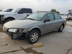 Salvage cars for sale from Copart Grand Prairie, TX: 2001 Toyota Camry CE