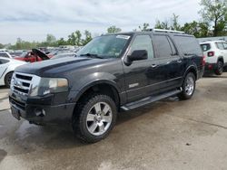 Ford Expedition salvage cars for sale: 2007 Ford Expedition EL Limited