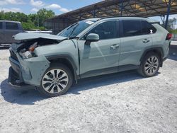Salvage cars for sale from Copart Cartersville, GA: 2021 Toyota Rav4 XLE Premium