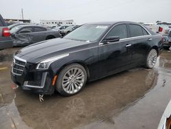 Salvage cars for sale at Grand Prairie, TX auction: 2014 Cadillac CTS Luxury Collection