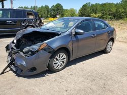 Salvage cars for sale at Gaston, SC auction: 2018 Toyota Corolla L