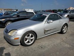 Salvage cars for sale at Grand Prairie, TX auction: 2002 Mercedes-Benz SLK 320