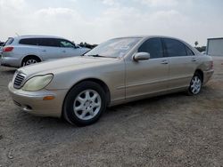 Salvage cars for sale from Copart Mercedes, TX: 2001 Mercedes-Benz S 430
