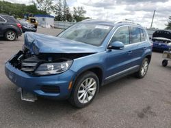 Volkswagen Tiguan Vehiculos salvage en venta: 2017 Volkswagen Tiguan Wolfsburg
