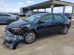 Toyota Corolla salvage cars for sale: 2017 Toyota Corolla L