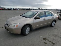 Salvage cars for sale at auction: 2004 Honda Accord LX