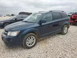 Salvage cars for sale from Copart Temple, TX: 2015 Dodge Journey SXT