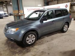 Salvage cars for sale at Eldridge, IA auction: 2009 Subaru Forester 2.5X