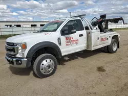 Salvage trucks for sale at Bismarck, ND auction: 2022 Ford F550 Super Duty