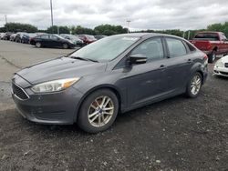 Salvage cars for sale from Copart East Granby, CT: 2015 Ford Focus SE