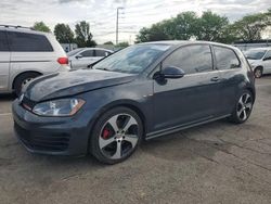 Salvage cars for sale at Moraine, OH auction: 2015 Volkswagen GTI