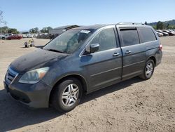 Salvage cars for sale at San Martin, CA auction: 2006 Honda Odyssey EXL