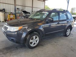 Salvage cars for sale at Cartersville, GA auction: 2010 Subaru Forester XS