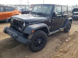 Salvage cars for sale at Elgin, IL auction: 2013 Jeep Wrangler Unlimited Sport