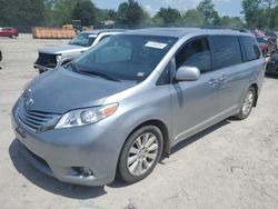 Toyota Sienna xle salvage cars for sale: 2011 Toyota Sienna XLE