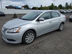 Salvage cars for sale from Copart Portland, OR: 2015 Nissan Sentra S
