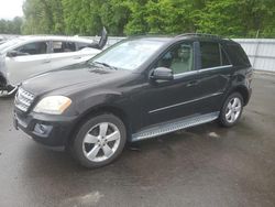 Salvage cars for sale from Copart Glassboro, NJ: 2011 Mercedes-Benz ML 350 4matic