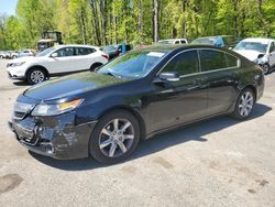 Salvage cars for sale at East Granby, CT auction: 2014 Acura TL Tech