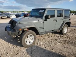 Salvage cars for sale at Kansas City, KS auction: 2014 Jeep Wrangler Unlimited Sport