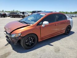 Vehiculos salvage en venta de Copart Fresno, CA: 2010 Honda Civic SI