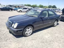 Salvage cars for sale at Sacramento, CA auction: 1999 Mercedes-Benz E 430